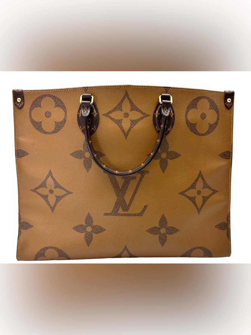 Louis Vuitton OnTheGo GM Giant Monogram Reverse Tote